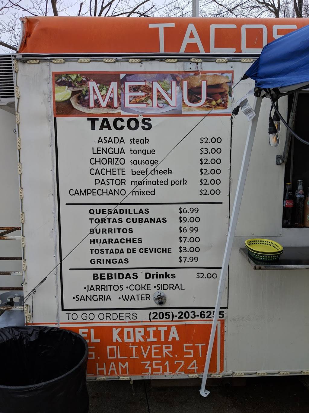 El Korita | restaurant | 02-7-36-0-001-013-000, Birmingham, AL 35242, USA | 2052036255 OR +1 205-203-6255