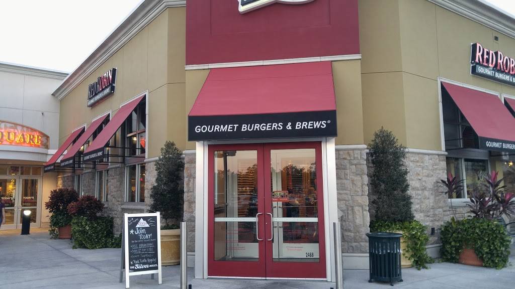 Red Robin Gourmet Burgers and Brews | restaurant | 2468 Tyrone Blvd N Suite 435B, St. Petersburg, FL 33710, USA | 7273453581 OR +1 727-345-3581