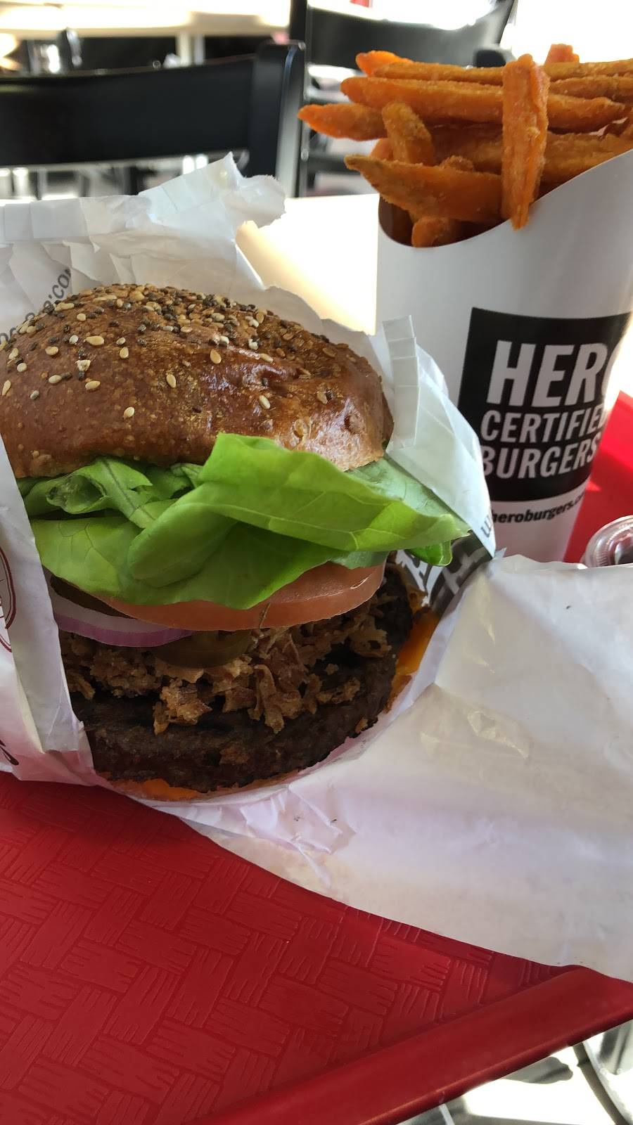 Hero Certified Burgers | restaurant | Richmond Green Market Place, 10755 Leslie St #201a, Richmond Hill, ON L4S 0B2, Canada | 9057808890 OR +1 905-780-8890
