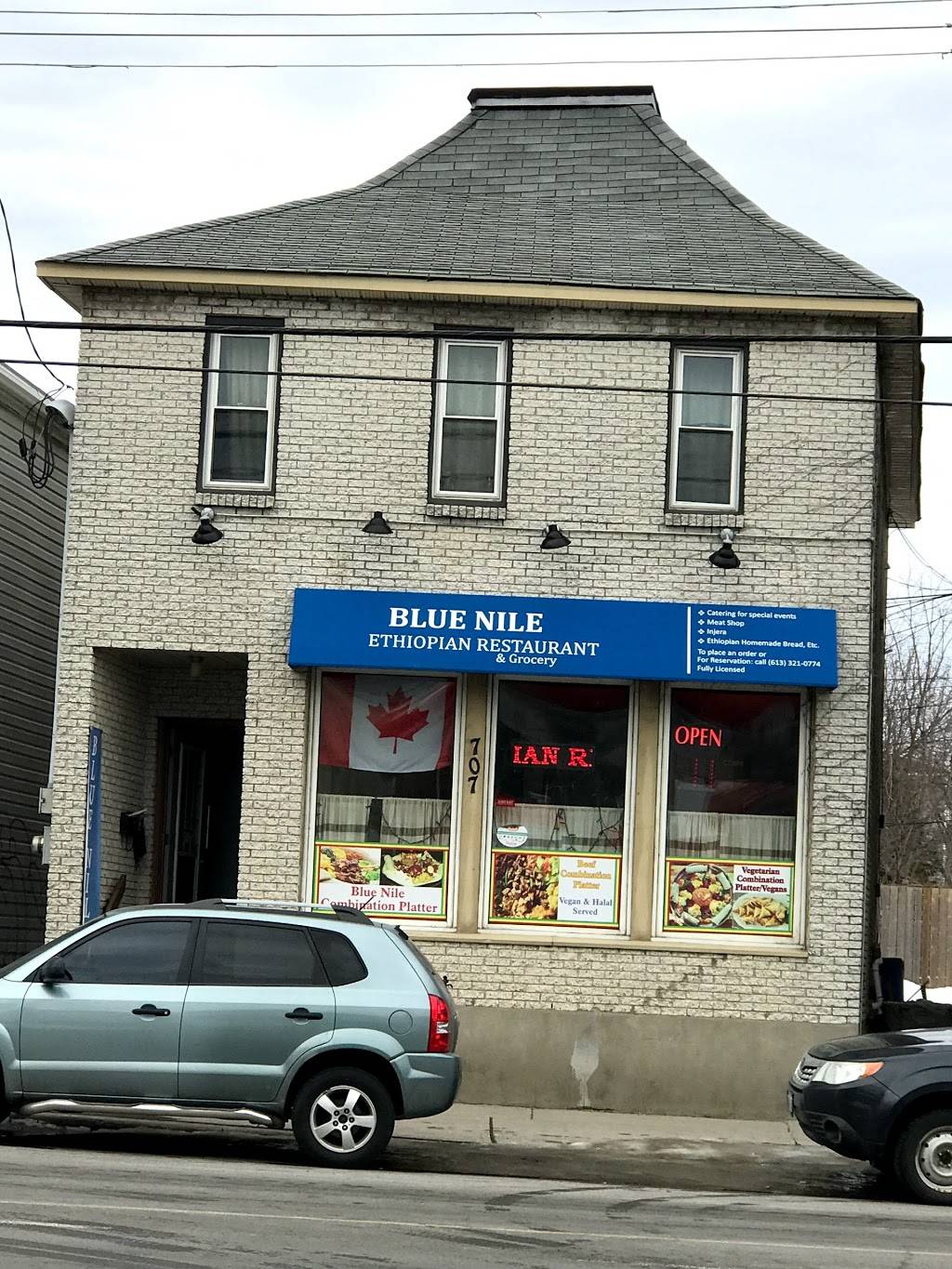 Blue Nile Ethiopian | restaurant | 707 Gladstone Ave, Ottawa, ON K1R 5N9, Canada | 6133210774 OR +1 613-321-0774