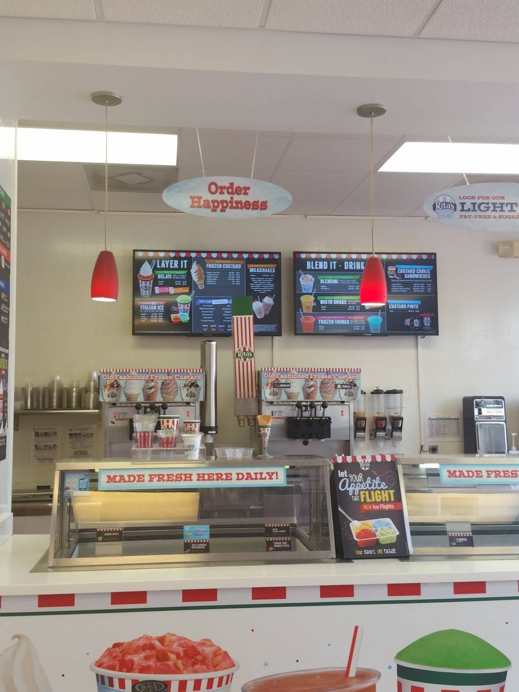 Ritas Italian Ice & Frozen Custard | restaurant | 501 Kempsville Rd Ste 102, Chesapeake, VA 23320, USA | 7574108850 OR +1 757-410-8850