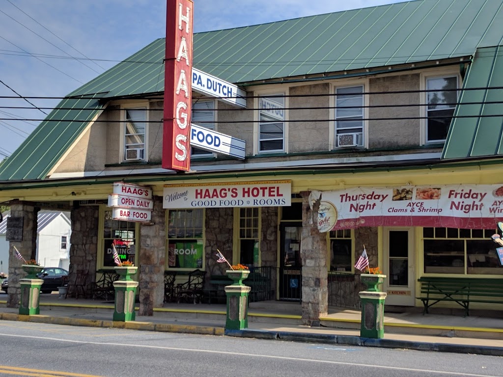 Haags Hotel | restaurant | 5661 Old U.S. 22, Shartlesville, PA 19554, USA | 6106635485 OR +1 610-663-5485