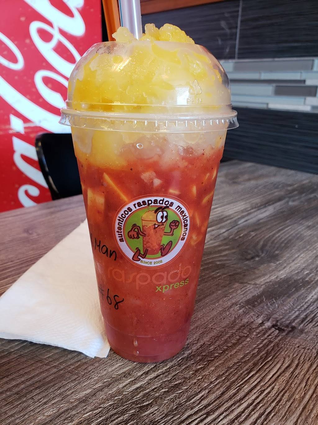 Raspado xpress | restaurant | 5540 Whittier Blvd, Los Angeles, CA 90022, USA | 3237241033 OR +1 323-724-1033