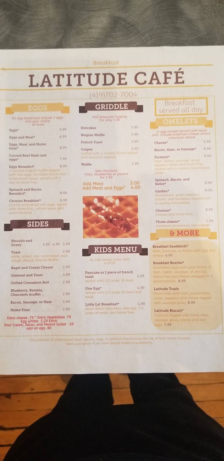 Latitude cafe | restaurant | 306 W Main St, Marblehead, OH 43440, USA | 4197027004 OR +1 419-702-7004
