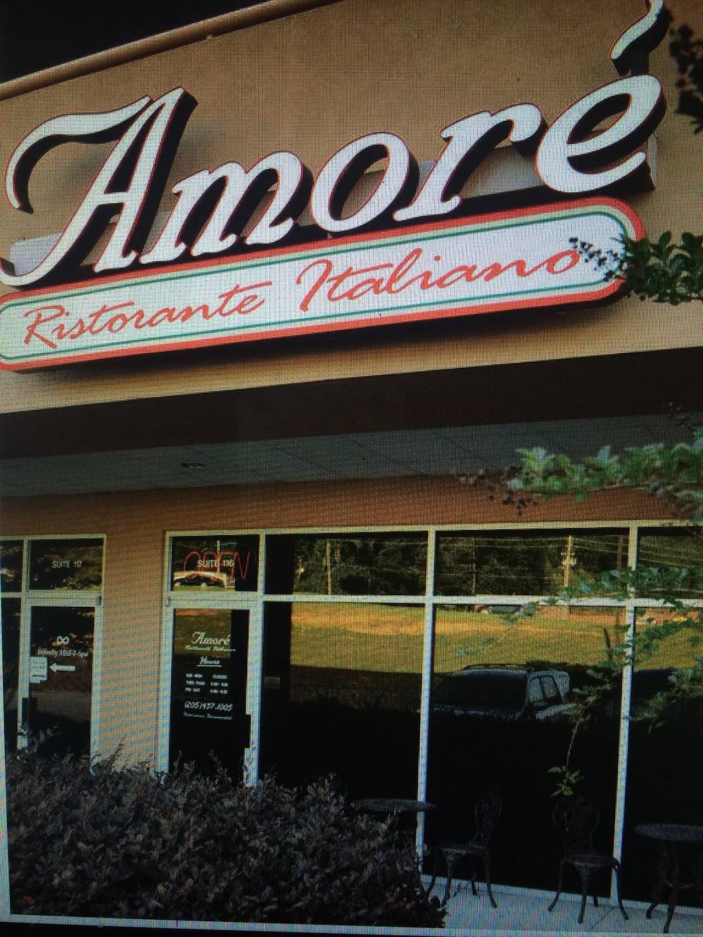 Amore Ristorante Italiano | restaurant | 5510 US-280 #116, Birmingham, AL 35242, USA | 2054371005 OR +1 205-437-1005