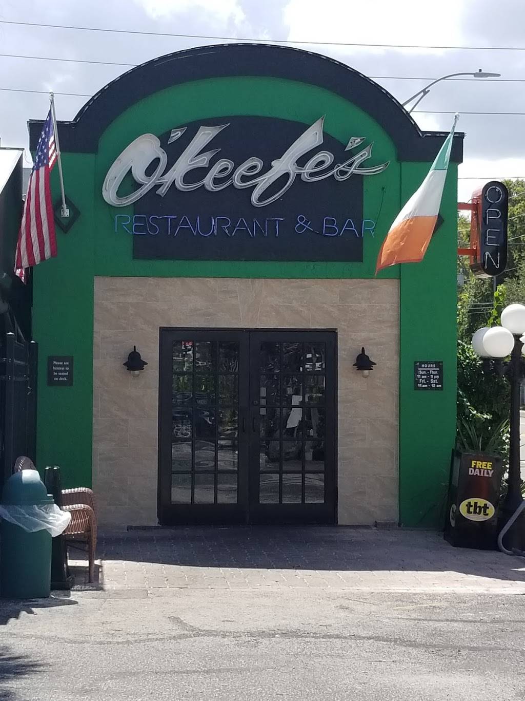 Okeefes Tavern | restaurant | 1219 S Ft Harrison Ave, Clearwater, FL 33756, USA | 7274429034 OR +1 727-442-9034