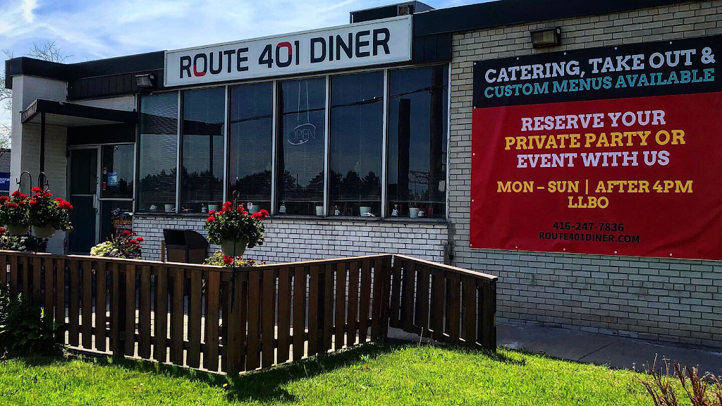 Route 401 Diner | restaurant | 2 Ronson Dr, Etobicoke, ON M9W 1B2, Canada | 4162477836 OR +1 416-247-7836