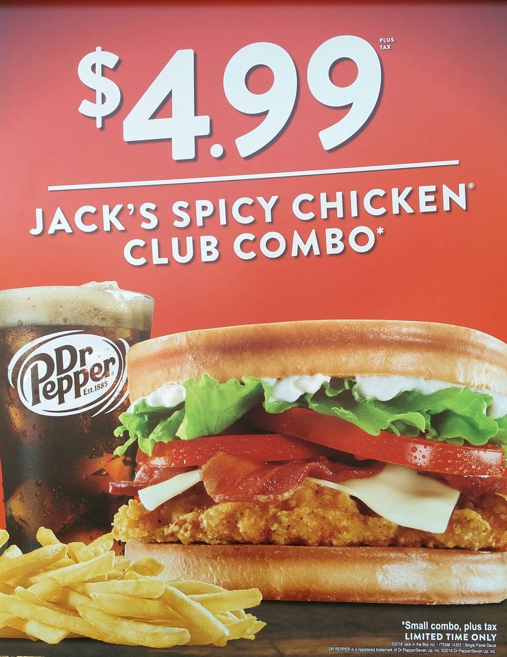 Jack in the Box | restaurant | 20209 N 59th Ave, Glendale, AZ 85308, USA | 6233623564 OR +1 623-362-3564