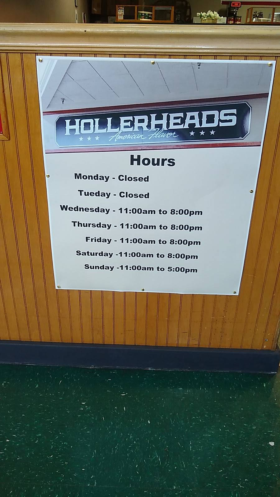 Hollerheads | restaurant | 900 US-25E Scenic, Middlesboro, KY 40965, USA | 6063024089 OR +1 606-302-4089