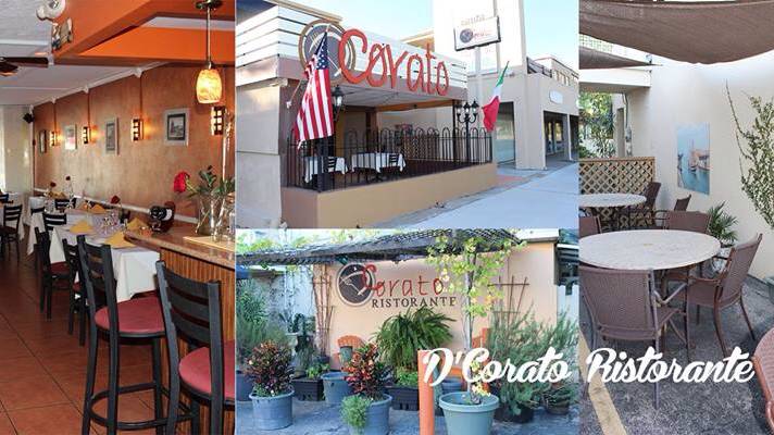 DCorato Ristorante | restaurant | 322 S Washington Blvd, Sarasota, FL 34236, USA | 9413301300 OR +1 941-330-1300