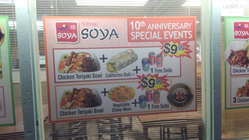 Soya | restaurant | 38404 6th St E, Palmdale, CA 93550, USA | 6612733300 OR +1 661-273-3300