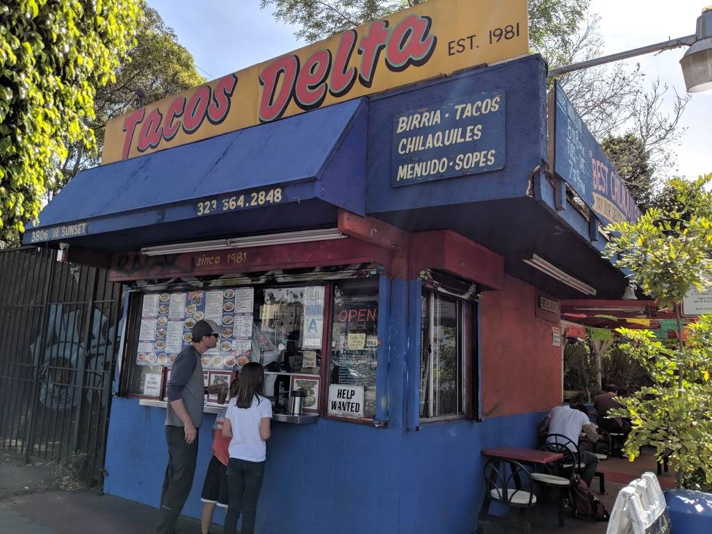 Tacos Delta | restaurant | 3806 Sunset Blvd, Los Angeles, CA 90026, USA | 3236642848 OR +1 323-664-2848