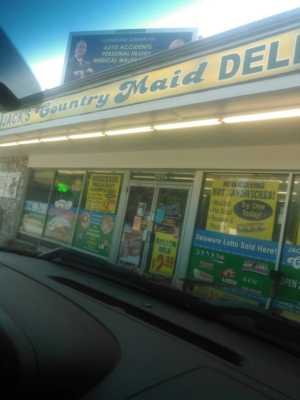 Country Maid Deli-Jacks | restaurant | 5003, 5605 Kirkwood Hwy, Wilmington, DE 19808, USA | 3029982206 OR +1 302-998-2206