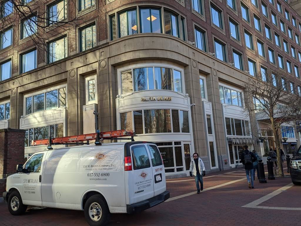 Pasta Beach Boston | restaurant | 30 Rowes Wharf, Boston, MA 02110, USA | 6174396900 OR +1 617-439-6900