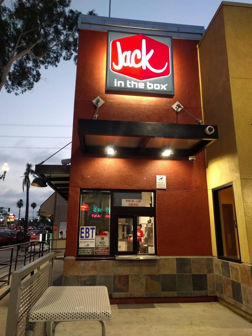 Jack in the Box | restaurant | 2890 El Cajon Blvd, San Diego, CA 92104, USA | 6192833412 OR +1 619-283-3412