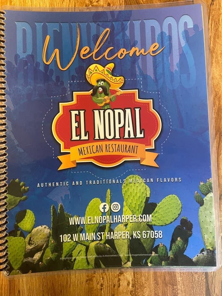 El Nopal Mexican | restaurant | 102 W Main St, Harper, KS 67058, USA | 6209162819 OR +1 620-916-2819