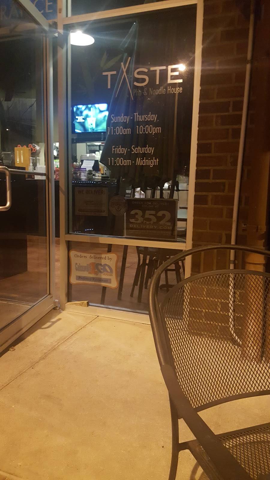 Taste Pho & Noodle House | restaurant | 3117 SW 34th St, Gainesville, FL 32608, USA | 3526658686 OR +1 352-665-8686