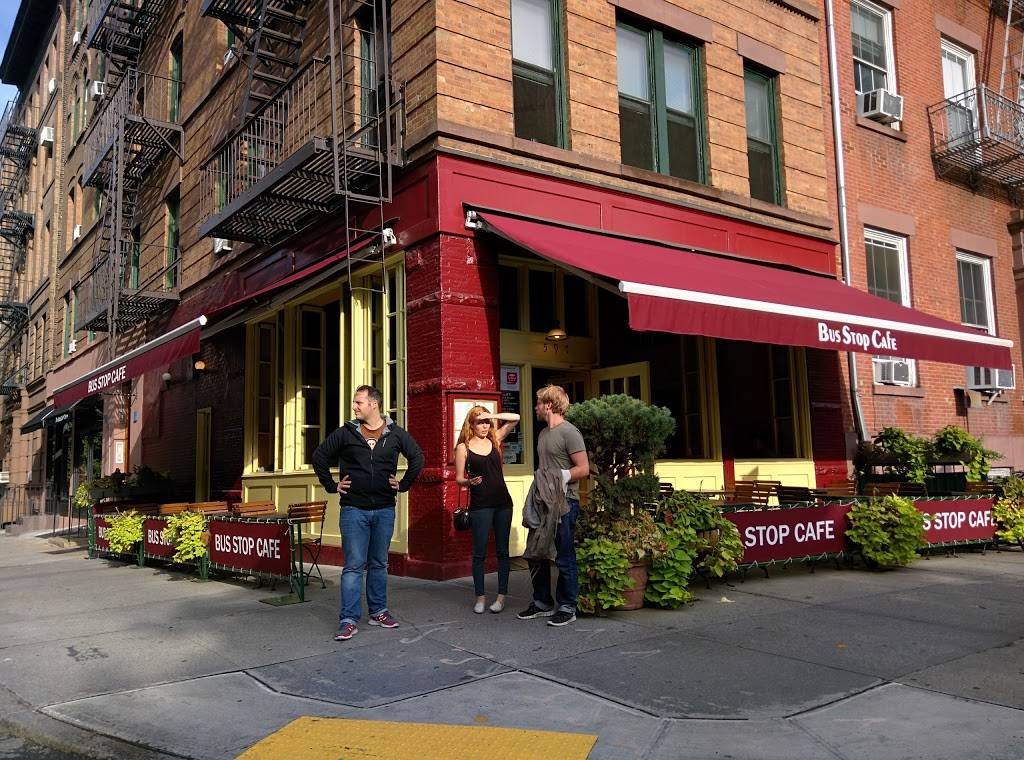 Bus Stop Cafe | restaurant | 597 Hudson St, New York, NY 10014, USA | 2122061100 OR +1 212-206-1100