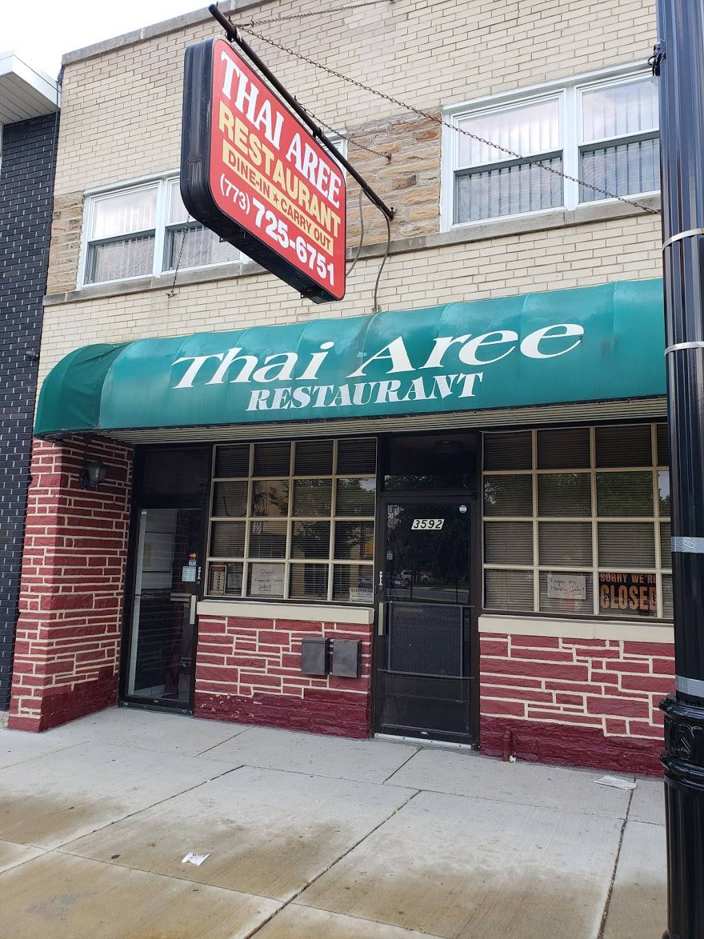 Thai Aree House | restaurant | 3592 N Milwaukee Ave, Chicago, IL 60641, USA | 7737256751 OR +1 773-725-6751