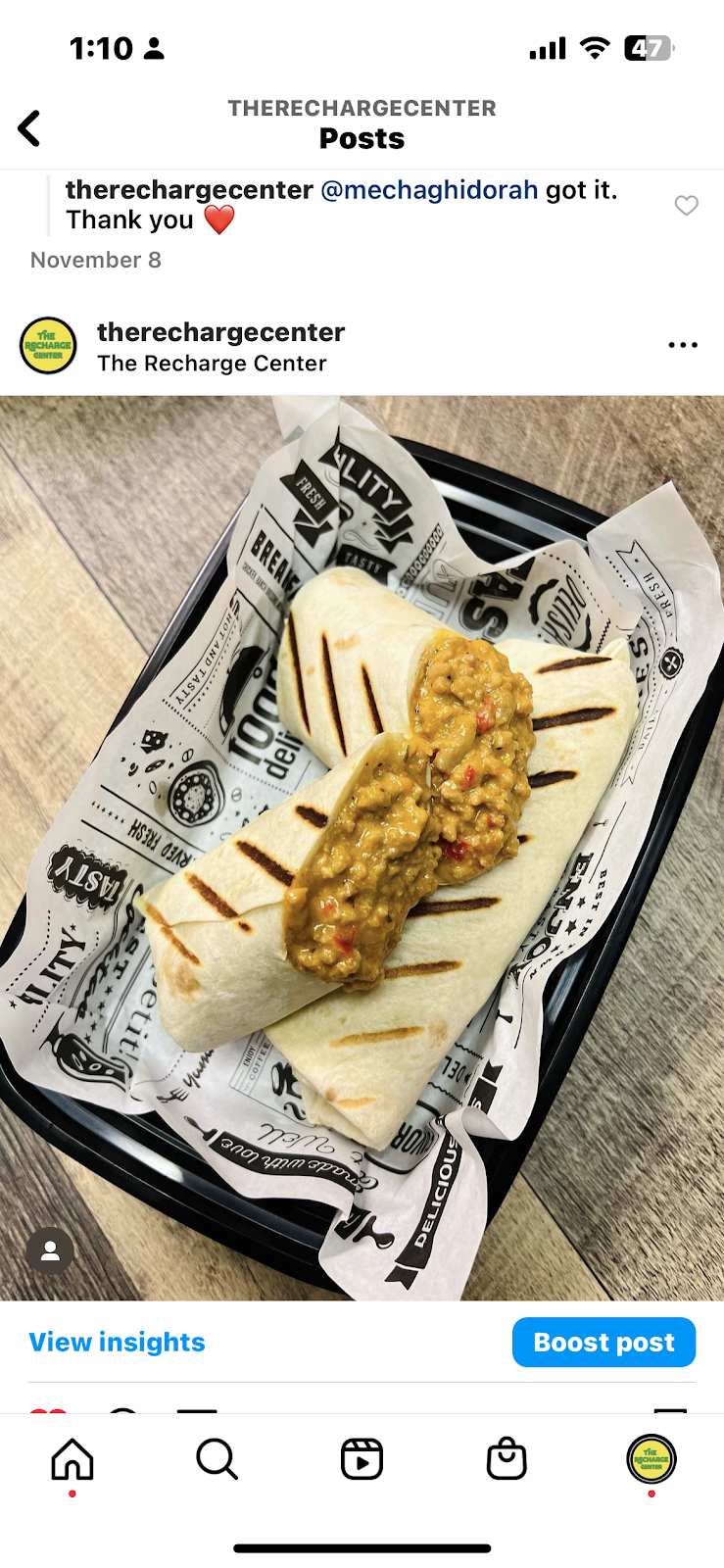 The Recharge Center | restaurant | 9794 W Peoria Ave, Peoria, AZ 85345, USA | 6233130399 OR +1 623-313-0399