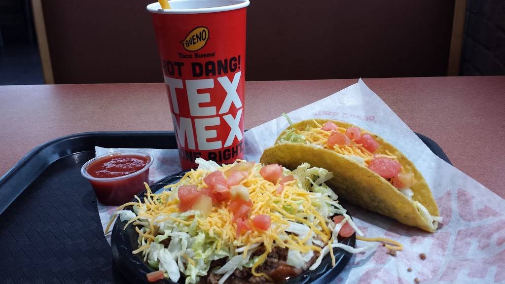 Taco Bueno | restaurant | 10323 S Memorial Dr, Tulsa, OK 74133, USA | 9183694401 OR +1 918-369-4401