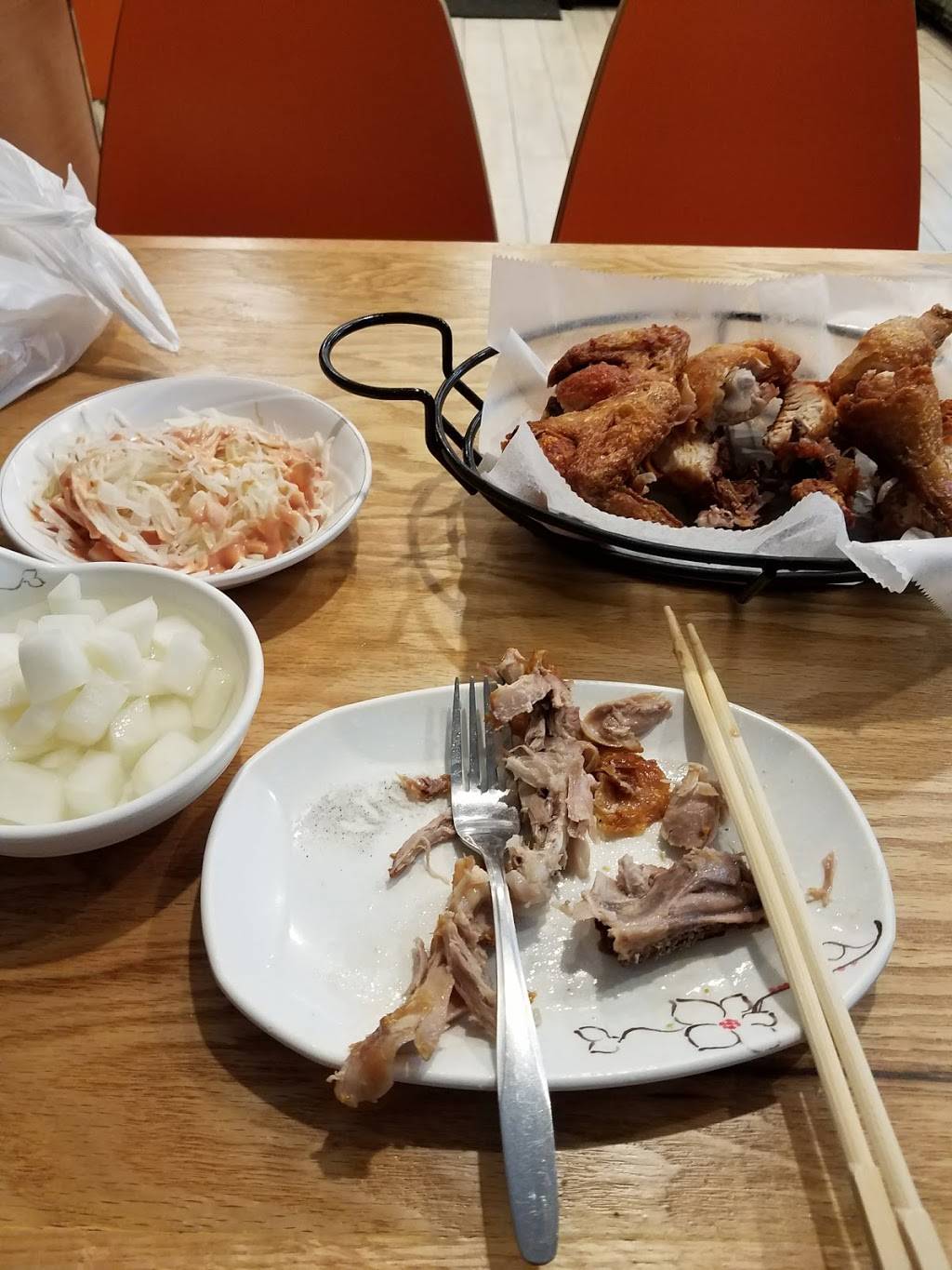 옛날통닭 (Yetnal Tongdak) | restaurant | 40-24 162nd St, Flushing, NY 11358, USA | 7185399292 OR +1 718-539-9292
