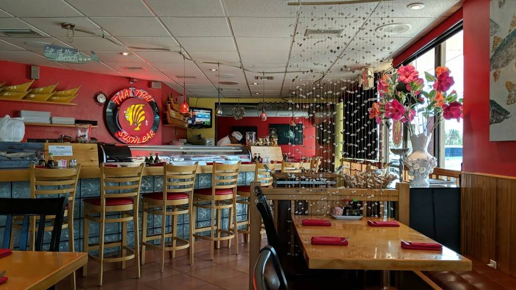 Thai Thai Restaurant & Sushi | restaurant | 8660 Astronaut Blvd Ste 108, Cape Canaveral, FL 32920, USA | 3217841561 OR +1 321-784-1561