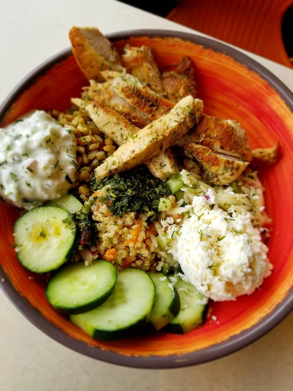 Zoës Kitchen | restaurant | 8926 S Broadway Ave Suite 104, Tyler, TX 75703, USA | 9039390925 OR +1 903-939-0925