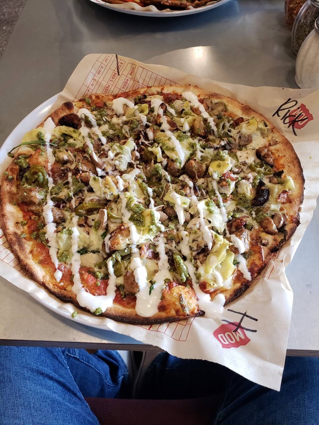 MOD Pizza | restaurant | 289 Swedesford Rd, Wayne, PA 19087, USA | 4845811235 OR +1 484-581-1235