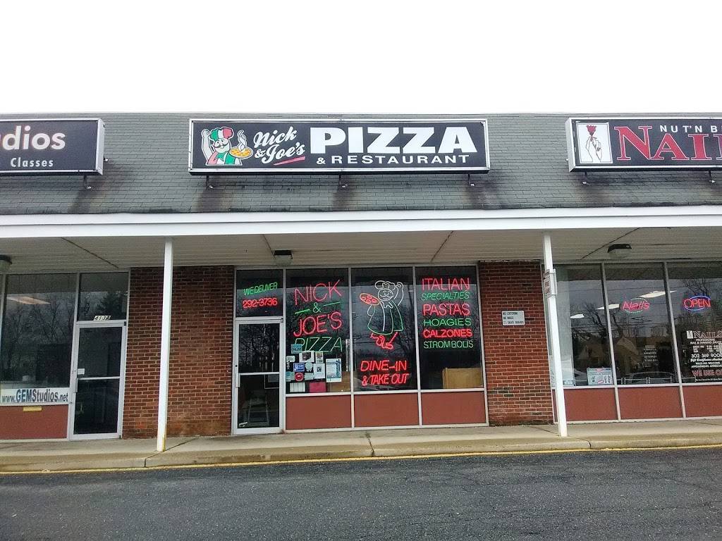 Nick & Joes Pizza | restaurant | 413 New London Rd, Newark, DE 19711, USA | 3022923736 OR +1 302-292-3736