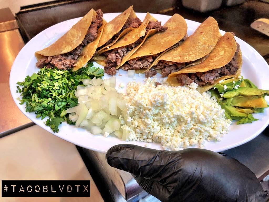 Taco Blvd | restaurant | 18360 Blanco Rd #116, San Antonio, TX 78258, USA | 2109982282 OR +1 210-998-2282