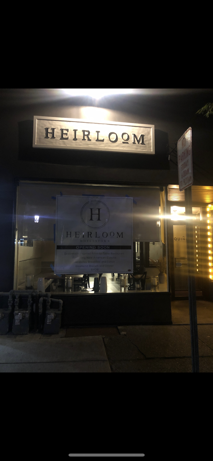 Heirloom Doylestown | restaurant | 54 E State St, Doylestown, PA 18901, USA | 2678806610 OR +1 267-880-6610