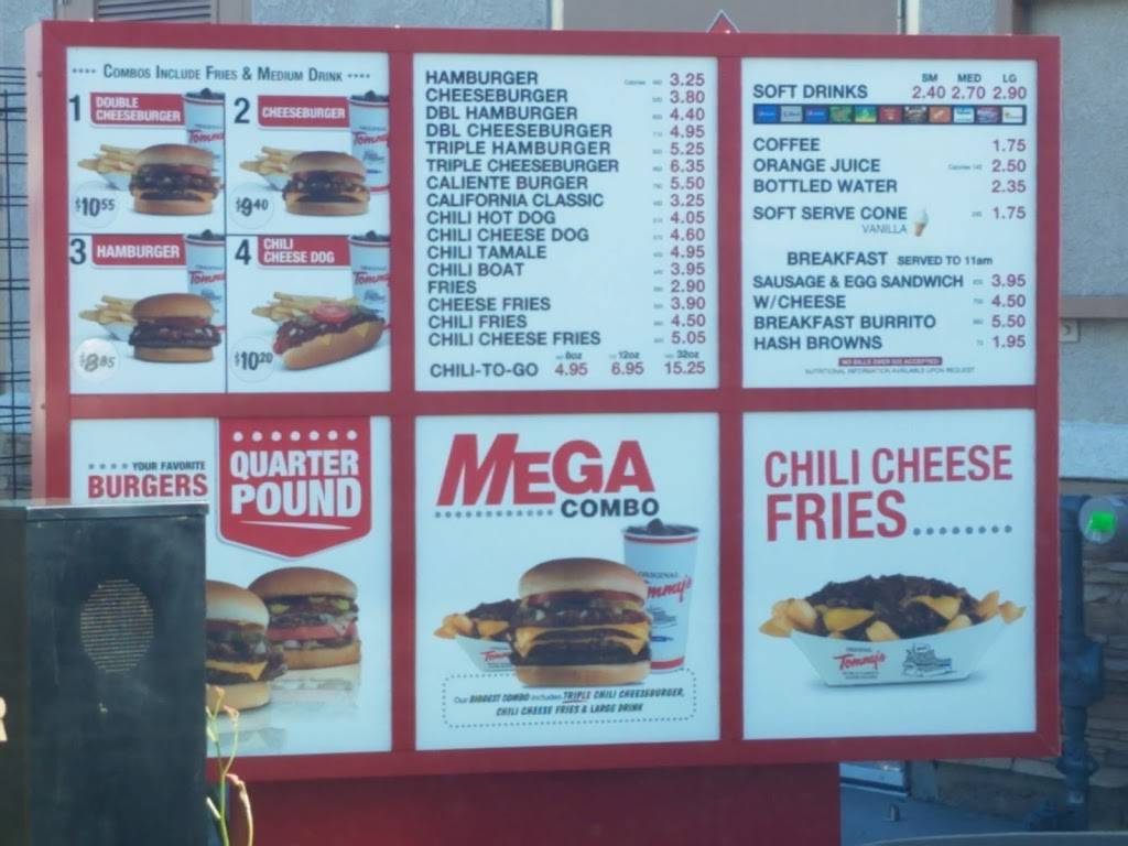 Original Tommys Hamburger - La Habra, CA | restaurant | 1199 S Beach Blvd, La Habra, CA 90631, USA | 5629050099 OR +1 562-905-0099