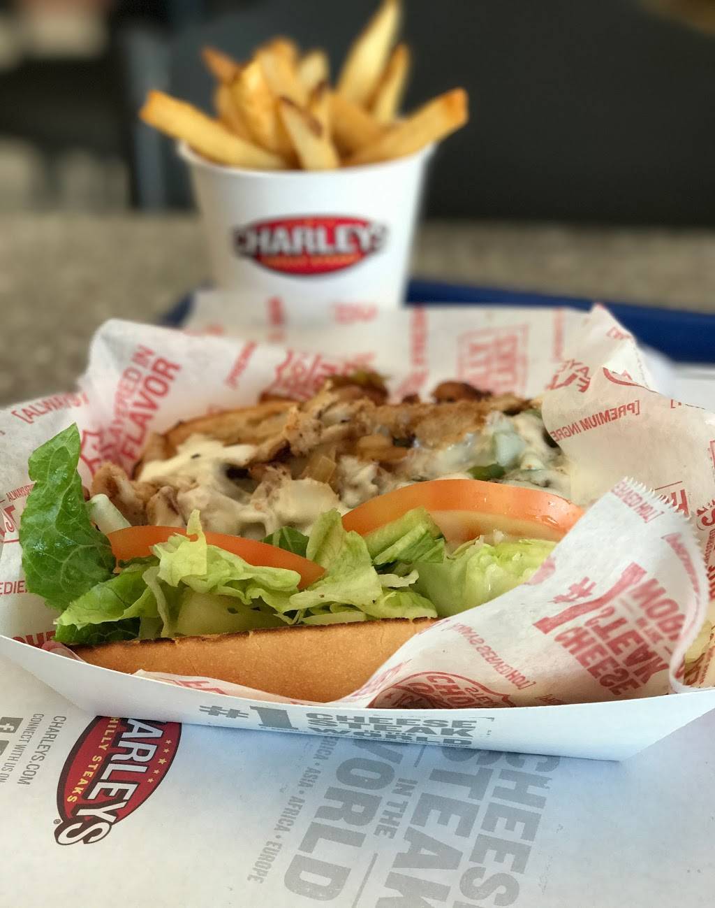 Charleys Philly Steaks | restaurant | 2701 Ming Ave FC-0005, Bakersfield, CA 93304, USA | 6618310806 OR +1 661-831-0806