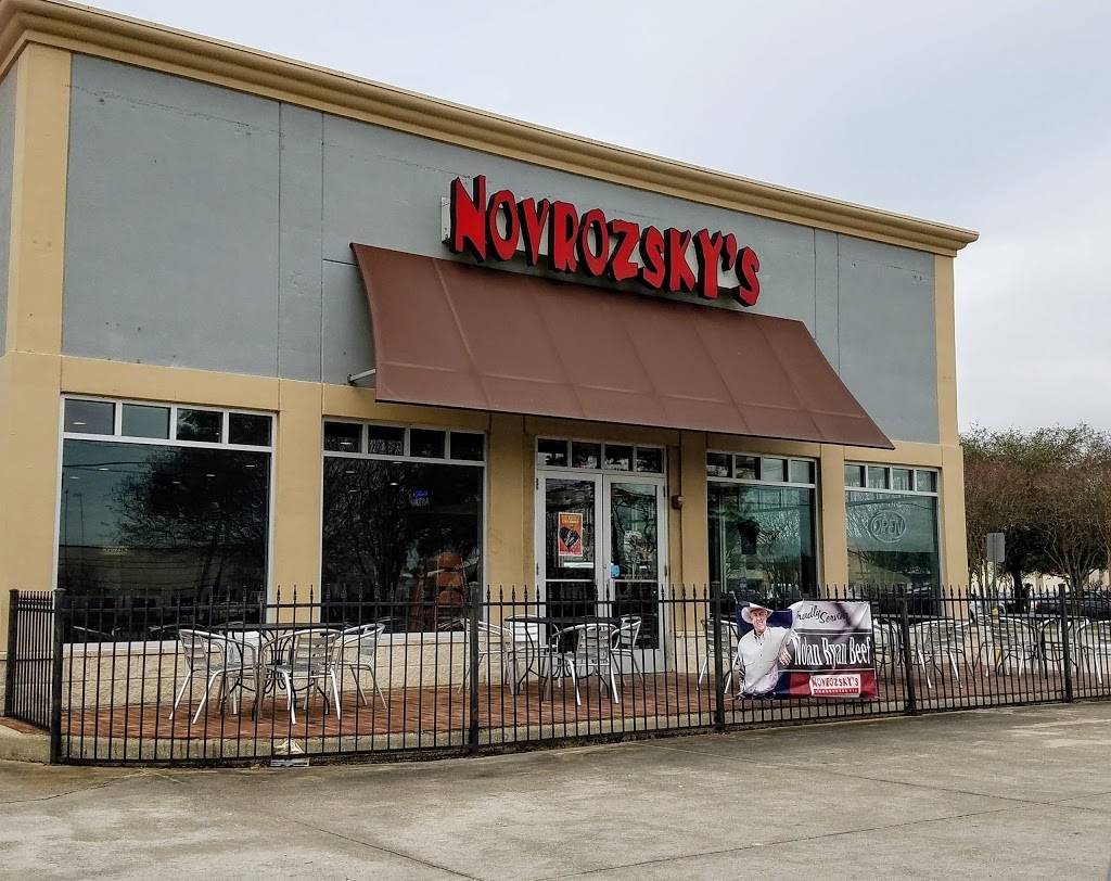 Novrozskys | restaurant | 3925 Dowlen Rd, Beaumont, TX 77706, USA | 4098994076 OR +1 409-899-4076