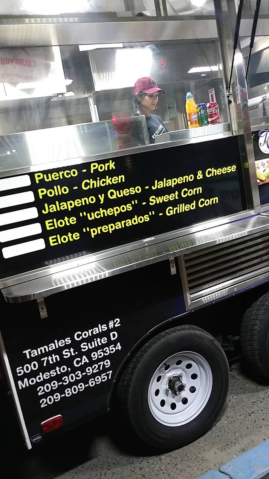 Tamales Coral | restaurant | 1511 Crows Landing Rd, Modesto, CA 95358, USA | 2093039279 OR +1 209-303-9279