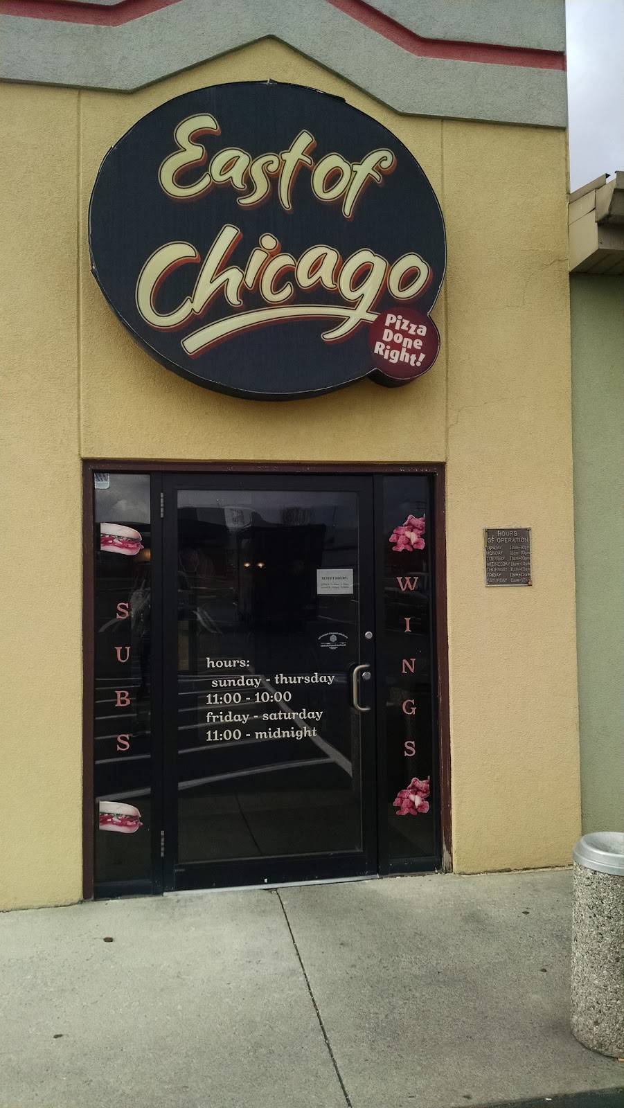 East of Chicago | restaurant | 316 Walton St W, Willard, OH 44890, USA | 4199354008 OR +1 419-935-4008