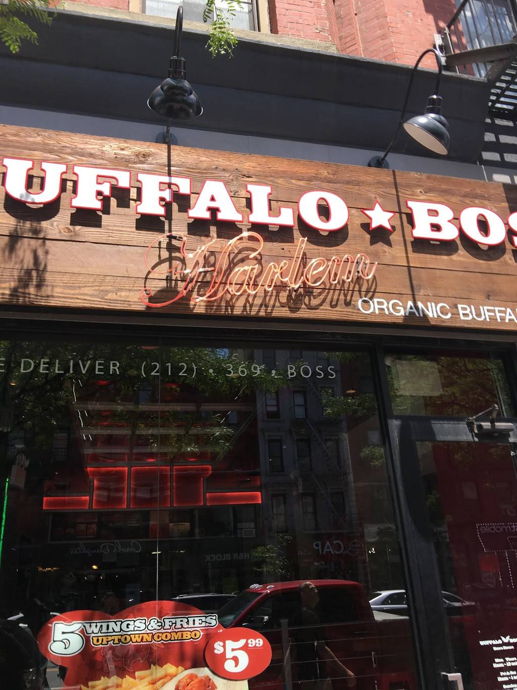 Buffalo Boss | restaurant | 17 W 125th St, New York, NY 10027, USA | 2123692677 OR +1 212-369-2677