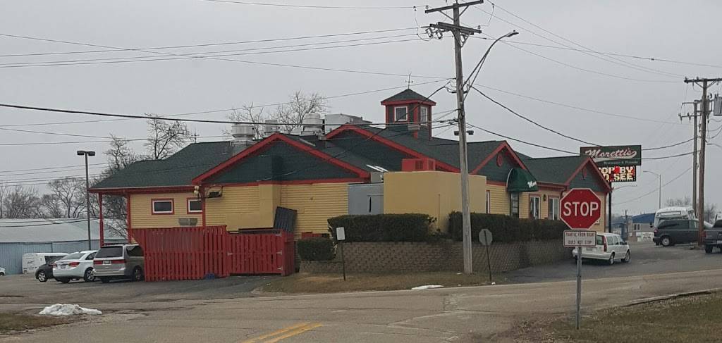 Morettis Ristorante & Pizzeria | restaurant | Frontage Rd, Ingleside, IL 60041, USA | 8479731800 OR +1 847-973-1800