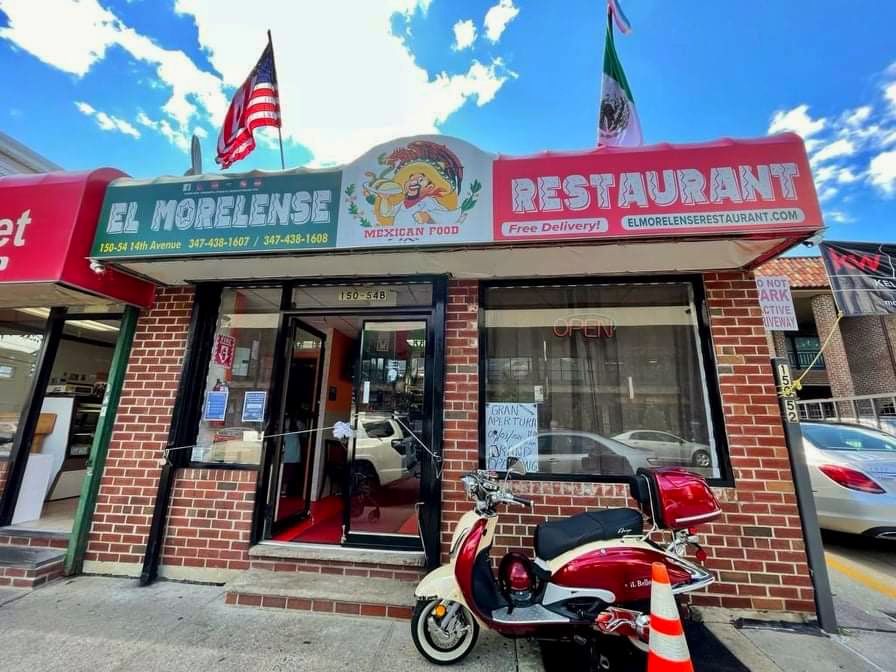 El Morelense Restaurant | restaurant | 150-54 14th Ave, Queens, NY 11357, USA | 3474381607 OR +1 347-438-1607