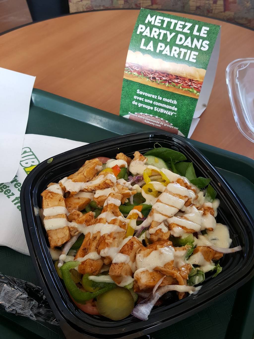 Subway | restaurant | 6971, D, Chemin de la Côte-de-Liesse, Saint-Laurent, QC H4T 1Z3, Canada | 5145085883 OR +1 514-508-5883