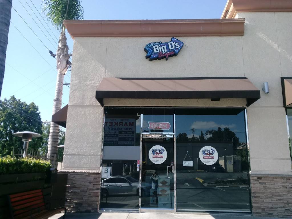 Delicious Big Ds Burgers inc | restaurant | 10722 Beverly Blvd SUITE V, Whittier, CA 90601, USA | 5626924000 OR +1 562-692-4000