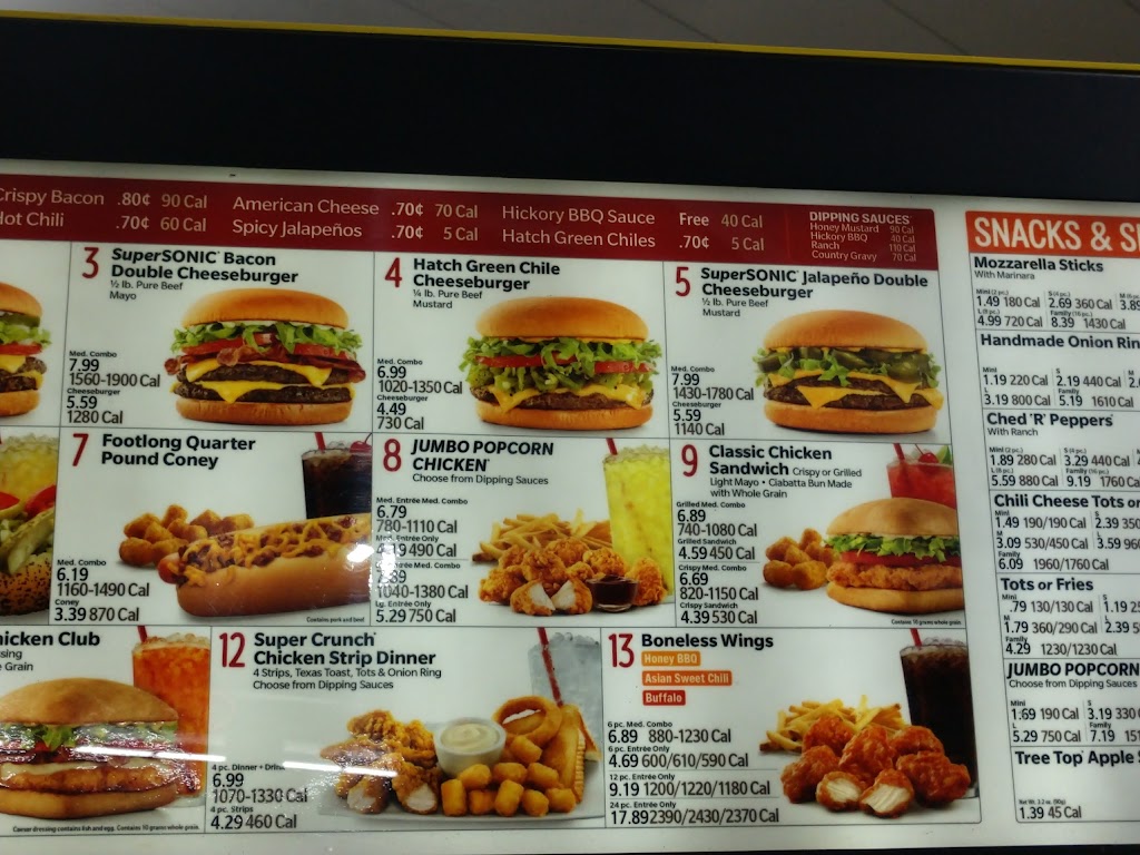 Sonic Drive-In | restaurant | 1135 Royal Gorge Blvd, Cañon City, CO 81212, USA | 7192754600 OR +1 719-275-4600