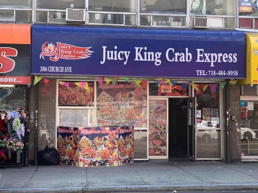 Juicy King Crab Express | restaurant | 2006 Church Ave, Brooklyn, NY 11226, USA | 7184848958 OR +1 718-484-8958
