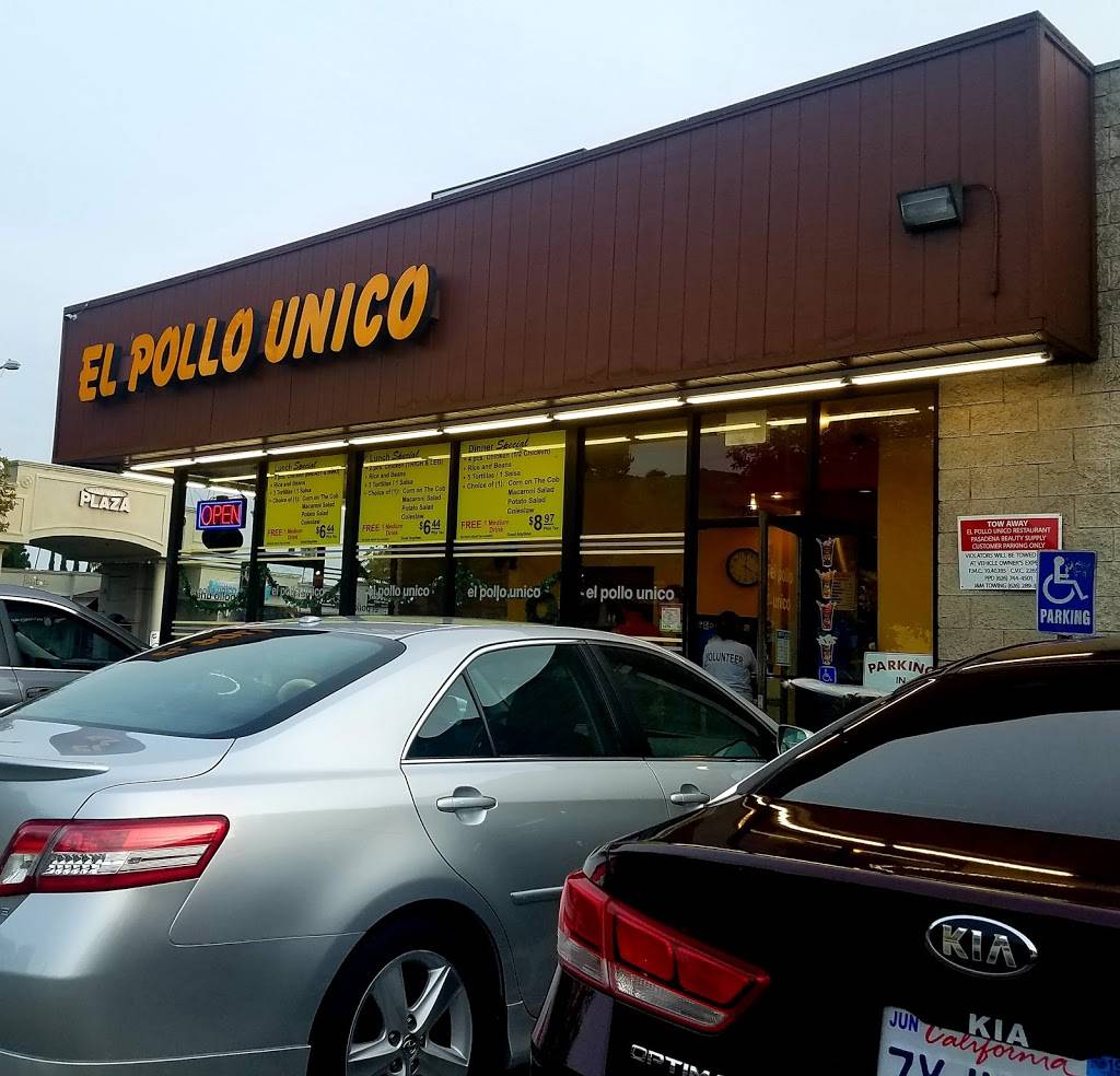 El Pollo Unico | restaurant | 731 N Lake Ave, Pasadena, CA 91104, USA | 6267943033 OR +1 626-794-3033