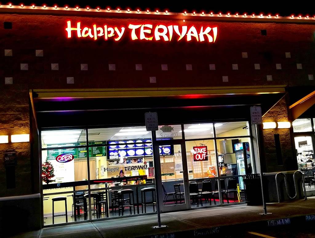 Happy Teriyaki | restaurant | 4104 SE 82nd Ave, Portland, OR 97266, USA | 5037724651 OR +1 503-772-4651