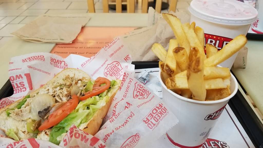 Charleys Philly Steaks | restaurant | 14000 Lakeside Cir, Sterling Heights, MI 48313, USA | 5869917316 OR +1 586-991-7316