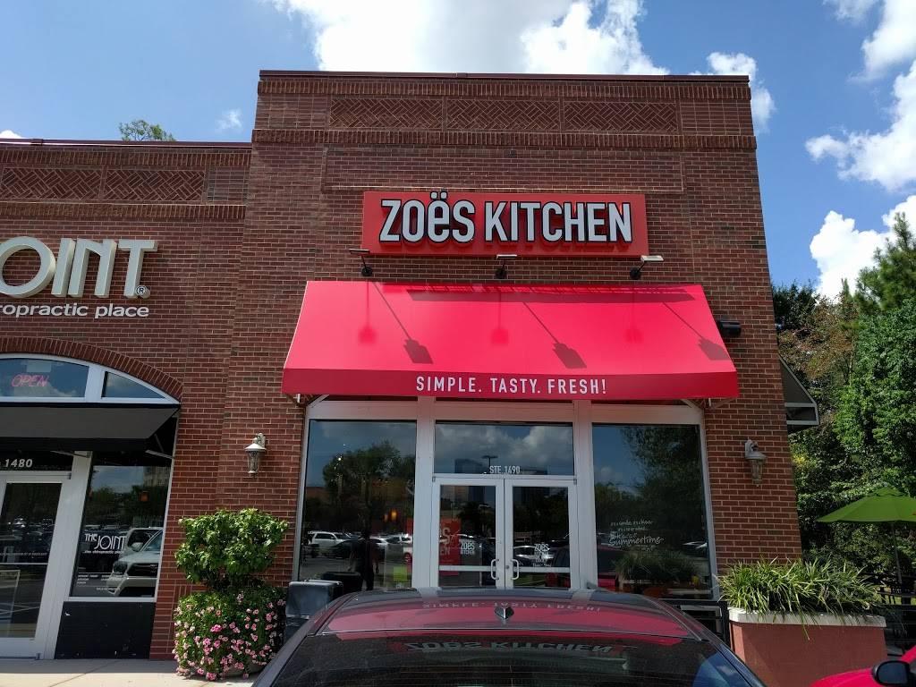 Zoës Kitchen | restaurant | 9595 Six Pines Dr Ste 1490, The Woodlands, TX 77380, USA | 8325850430 OR +1 832-585-0430