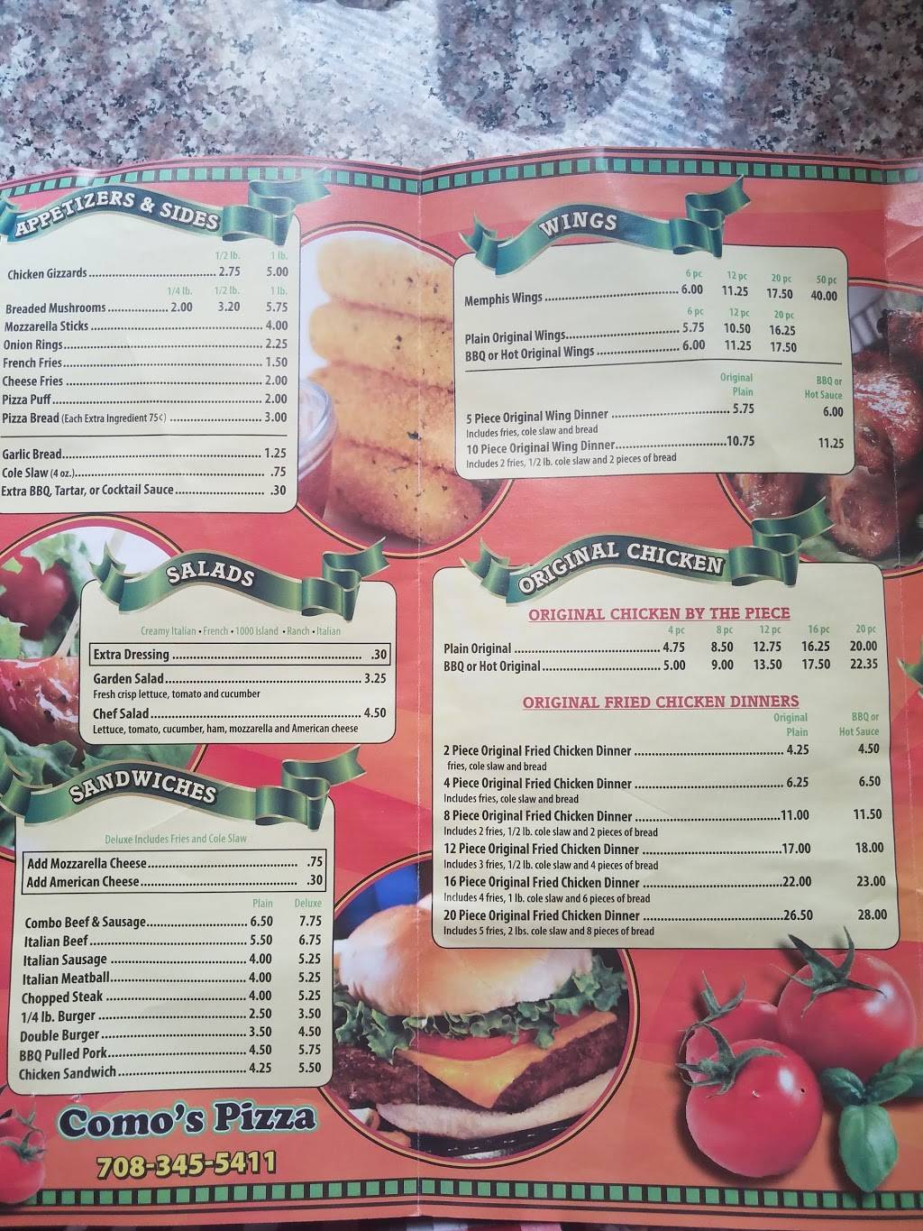 Comos Pizza | restaurant | 1903 W Roosevelt Rd, Broadview, IL 60155, USA | 7083455411 OR +1 708-345-5411