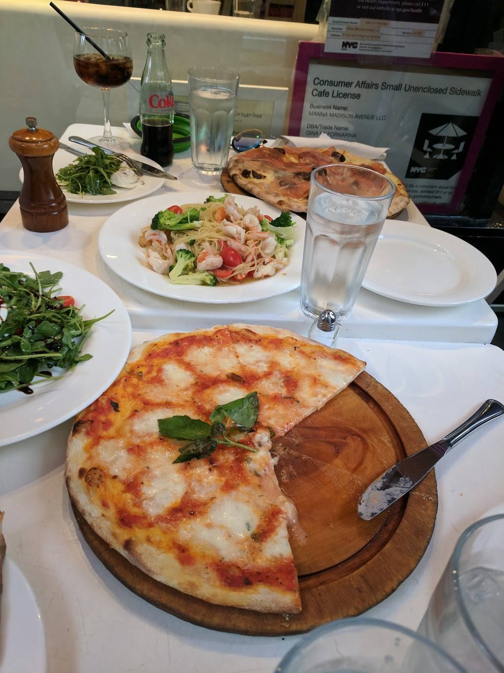 Gina La Fornarina | meal delivery | 26 E 91st St, New York, NY 10128, USA | 2128286800 OR +1 212-828-6800